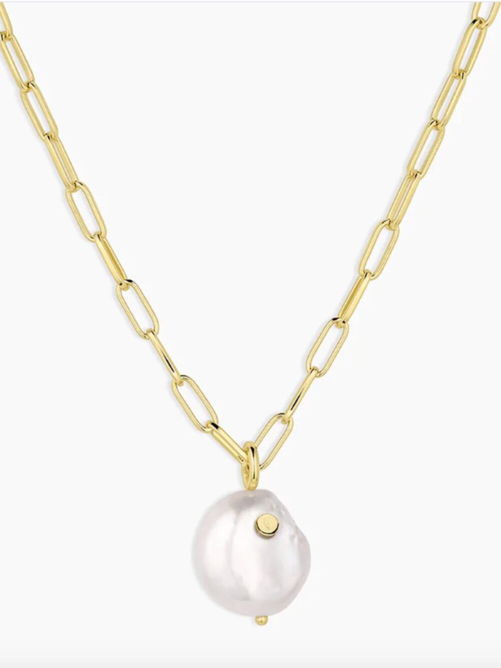 Gorjana Reese Pearl Necklace